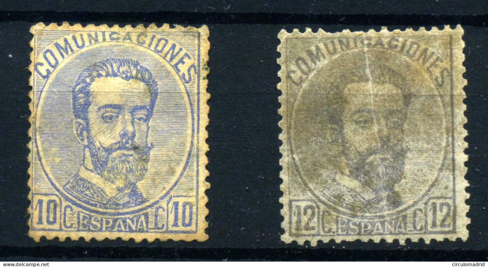 España Nº 121/2. Año 1872 - Unused Stamps