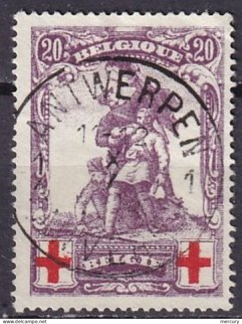 BELGIQUE - 20(+20) C. Mérode FAUX - 1914-1915 Croix-Rouge