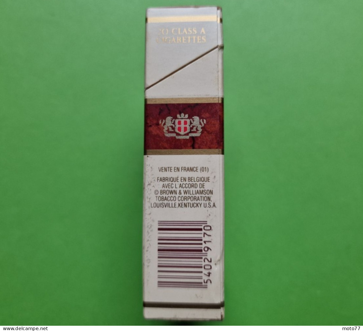 Ancien PAQUET De CIGARETTES Vide - BARCLAY - Vers 1980 - Etuis à Cigarettes Vides