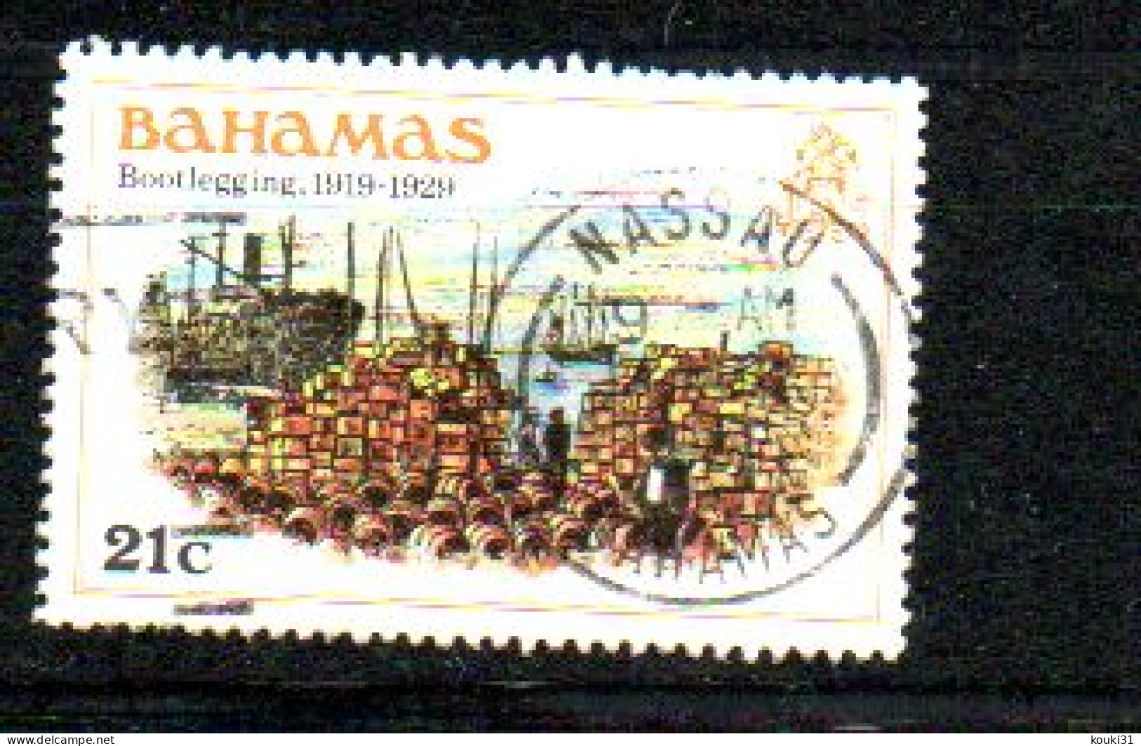 Bahamas YT 460 Obl : Contrebande De L'alcool - 1980 - Vins & Alcools