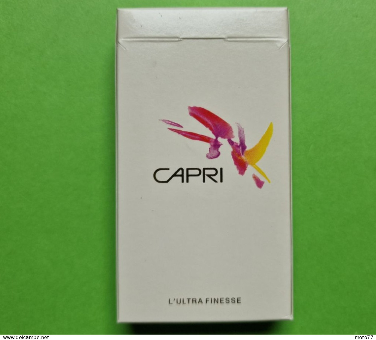 Ancien PAQUET De CIGARETTES Vide - CAPRI - Vers 1980 - Empty Cigarettes Boxes