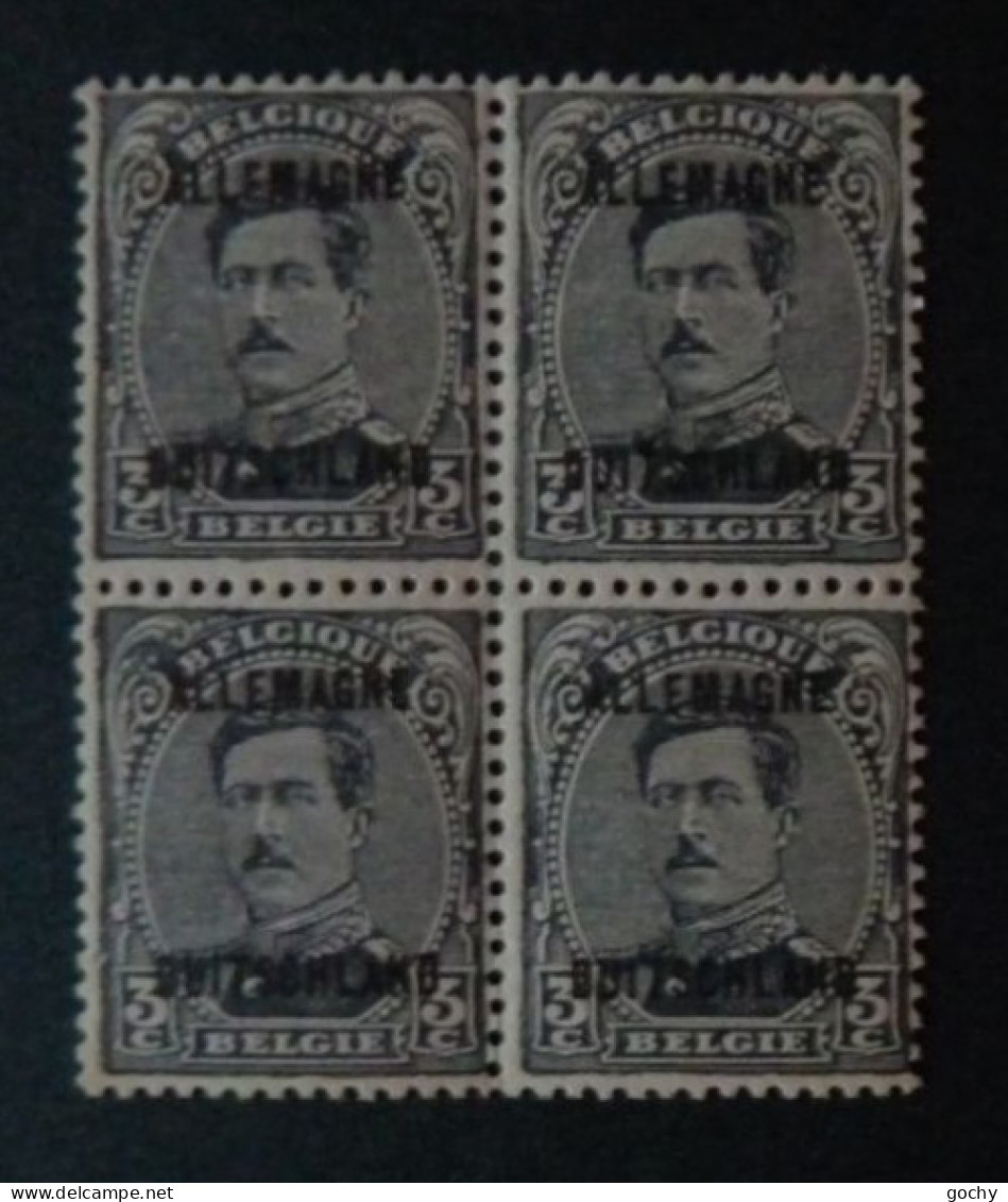 Belgium   1919   :    OC40 - V    MNH  - CAT.; 20,00€( VOIR 183-V1) - B DéFORMé - OC38/54 Belgische Bezetting In Duitsland