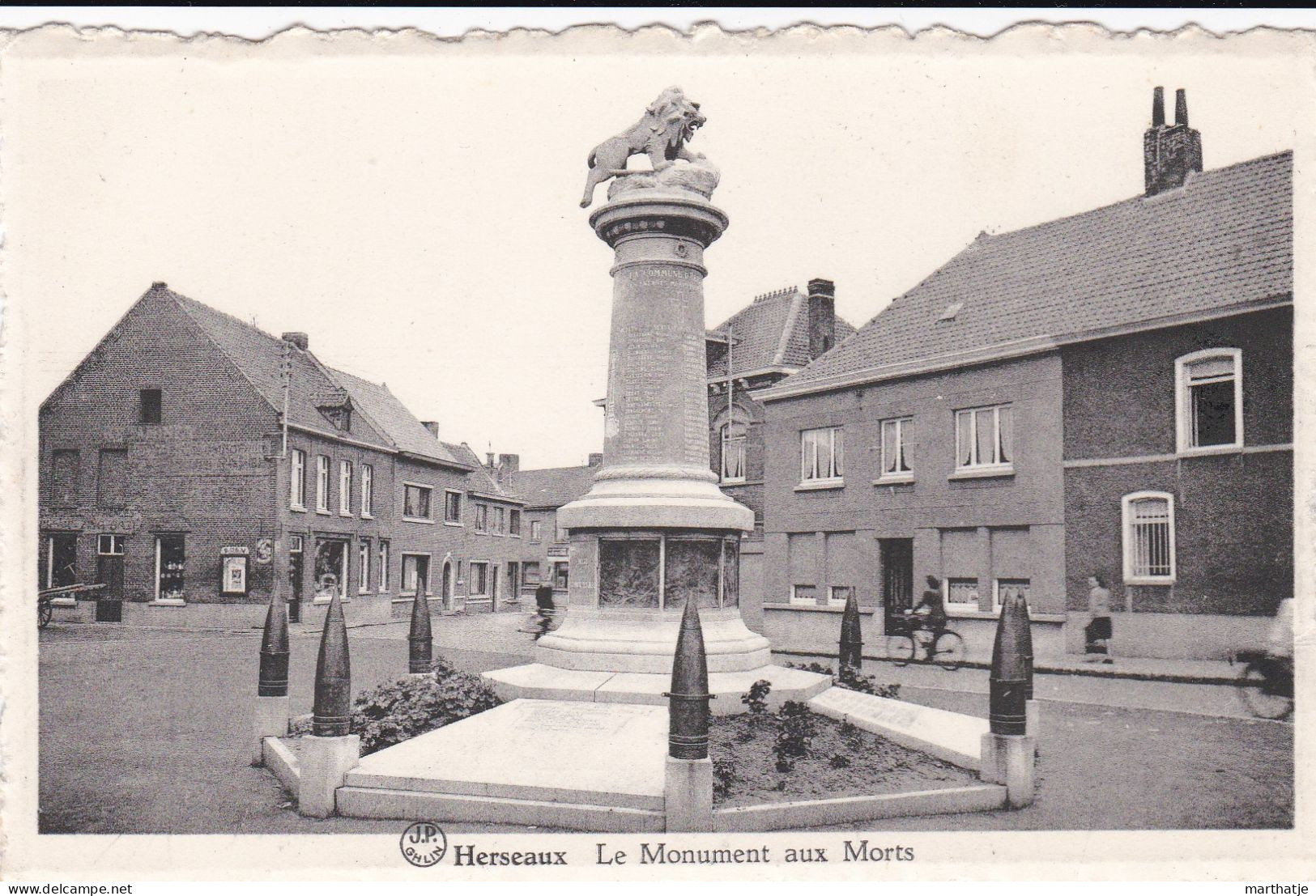 Herseaux - Le Monument Aux Morts - Mouscron - Möskrön