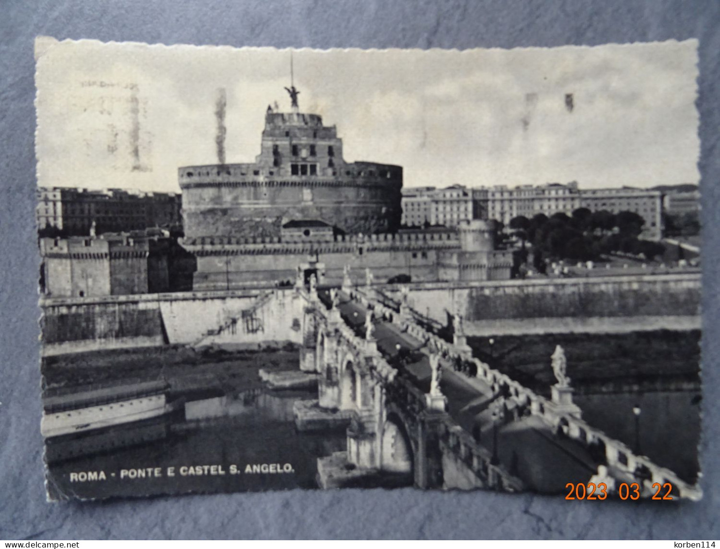 SANT'ANGELO  BRIDGE AND CASTLE - Bruggen