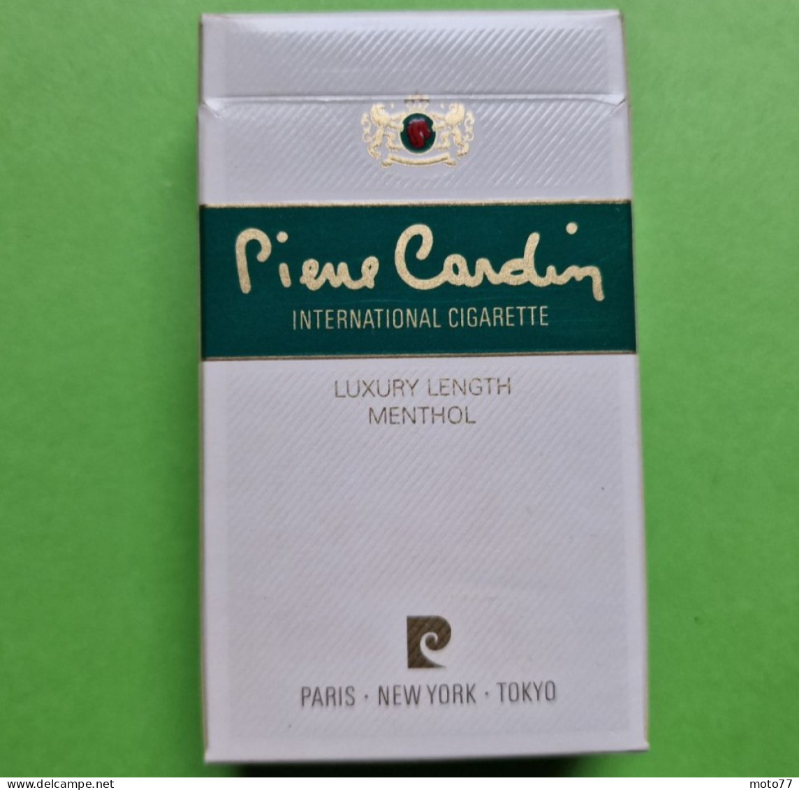 Ancien PAQUET De CIGARETTES Vide - PIERRE CARDIN - Vers 1980 - Sigarettenkokers (leeg)