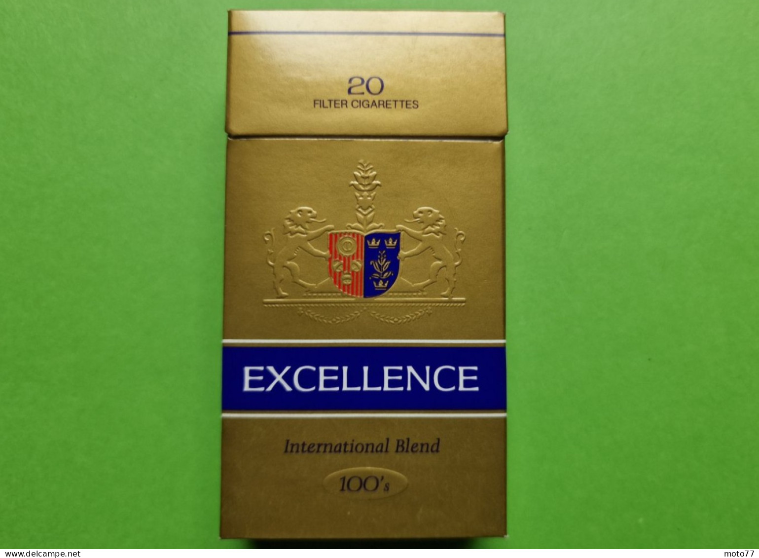 Ancien PAQUET De CIGARETTES Vide - EXCELLENCE - Vers 1980 - Empty Cigarettes Boxes