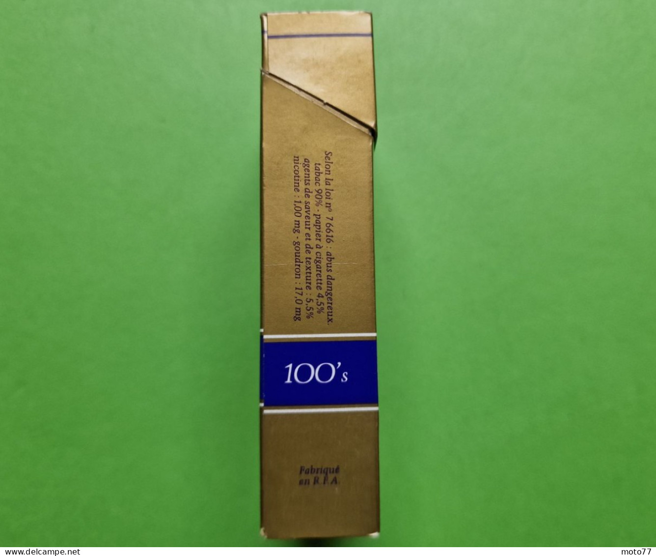 Ancien PAQUET De CIGARETTES Vide - EXCELLENCE - Vers 1980 - Empty Cigarettes Boxes