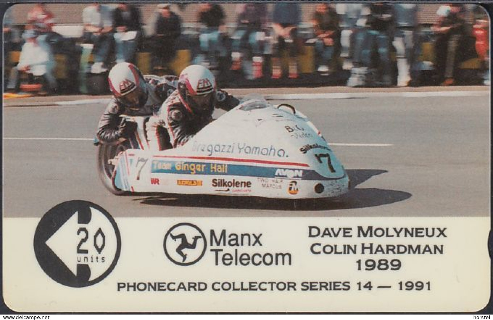 Isle Of Man 039 - TT- Racer Dave Molyneux & Colin Hardman -  Mint - Isle Of Man