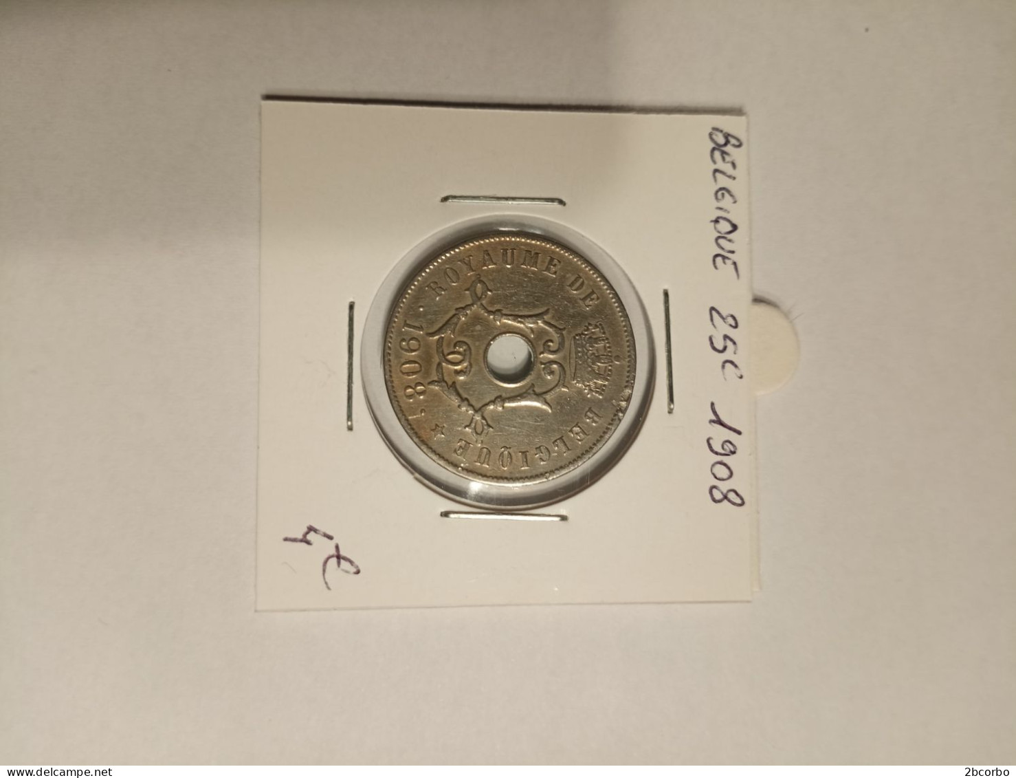 25 CENTIMES 1908 - 25 Cent