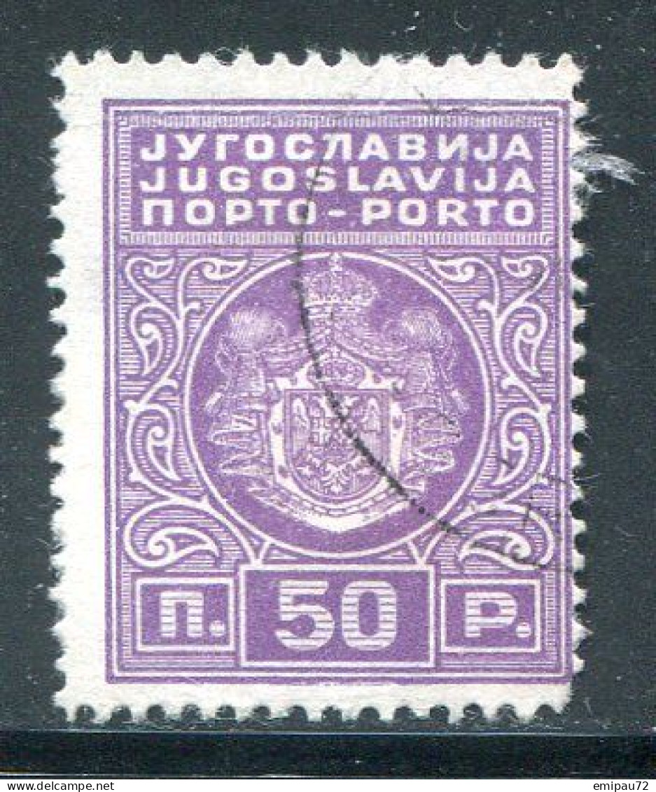 YOUGOSLAVIE- Taxe Y&T N°78- Oblitéré - Postage Due