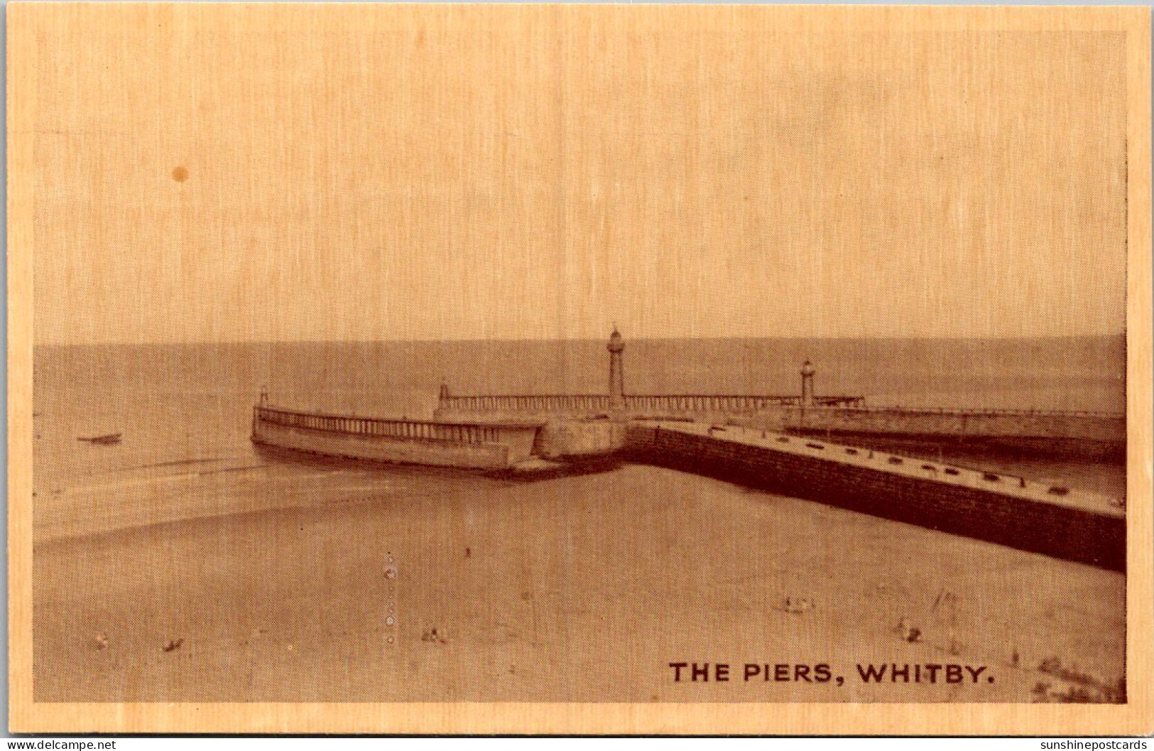 England Whitby The Piers - Whitby