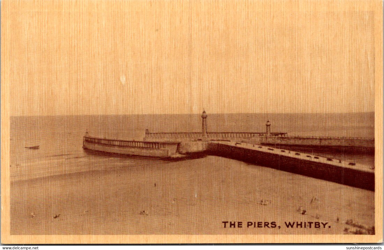 England Whitby The Piers - Whitby