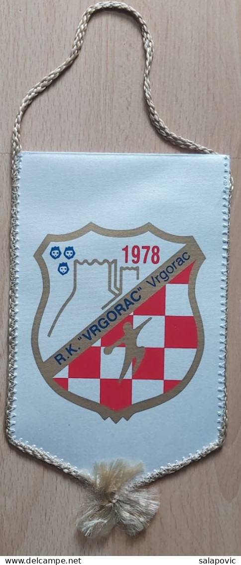 RK Vrgorac Croatia Handball Club PENNANT, SPORTS FLAG ZS 2/12 - Handball