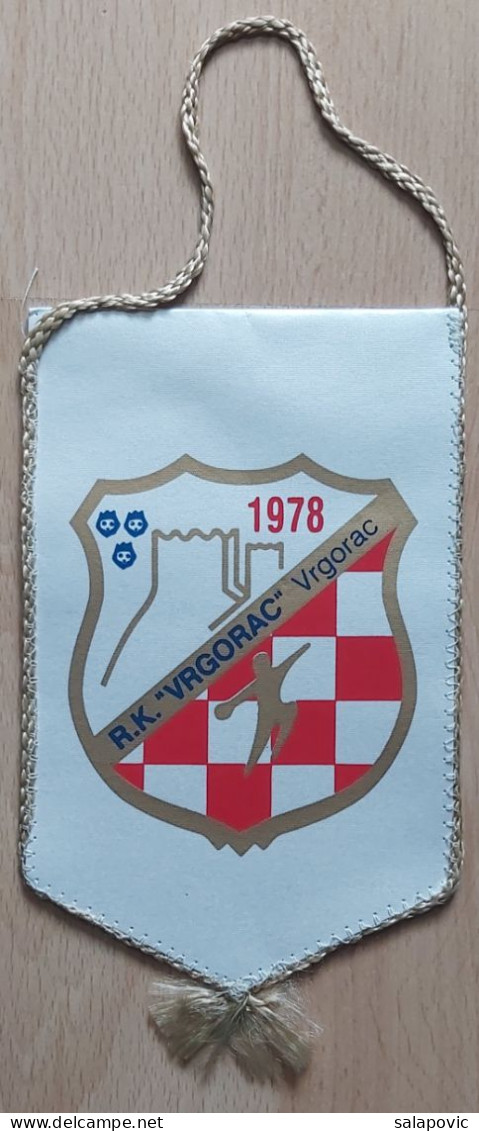 RK Vrgorac Croatia Handball Club PENNANT, SPORTS FLAG ZS 2/12 - Handball