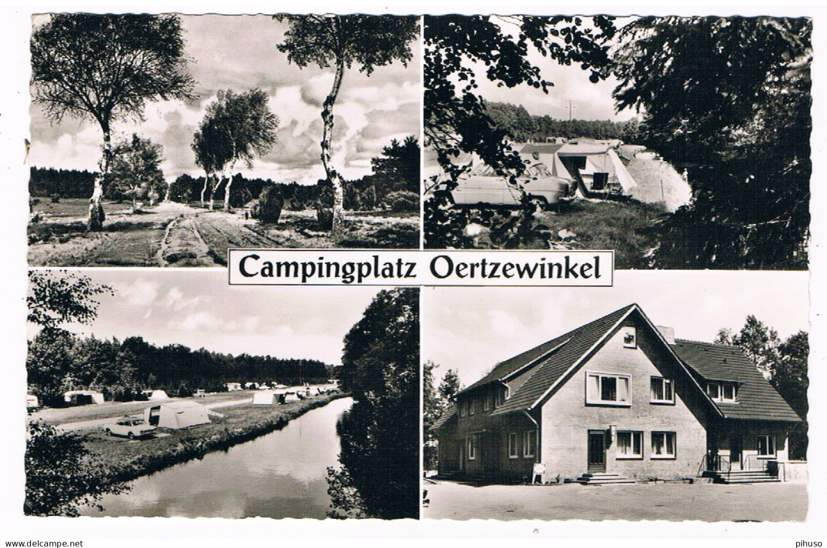 D-14971  KREUTZEN / SOLTAU : Campingplatz Oertzewinkel - Soltau