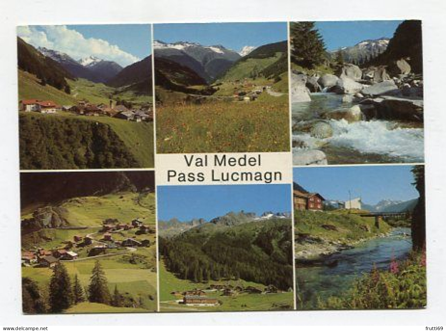 AK 124391 SWITZERLAND - Val Medel - Pass Lucmagn - Medel