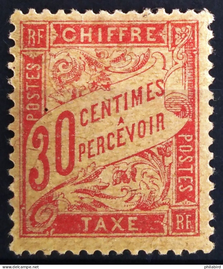 FRANCE                      TAXE 34                      NEUF* - 1859-1959 Neufs