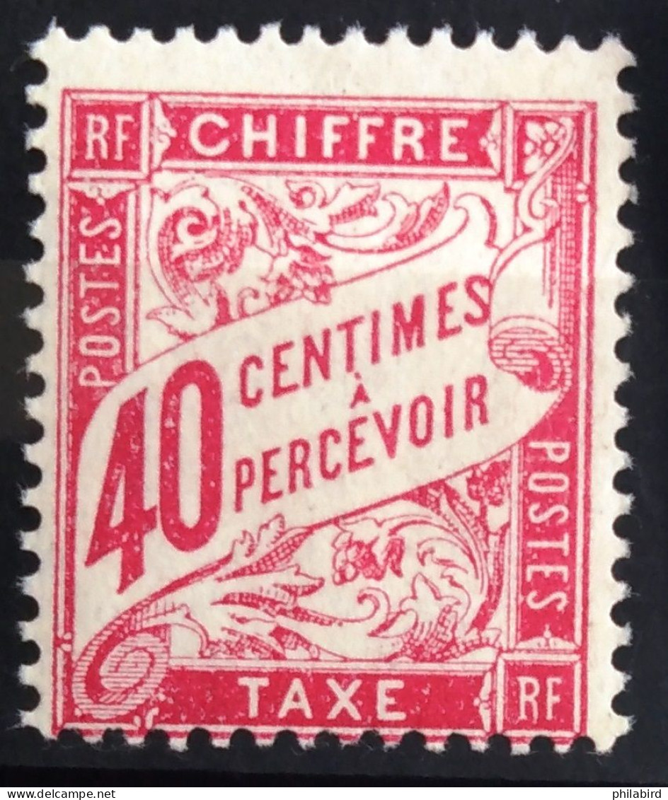 FRANCE                      TAXE 35                      NEUF* - 1859-1959.. Ungebraucht