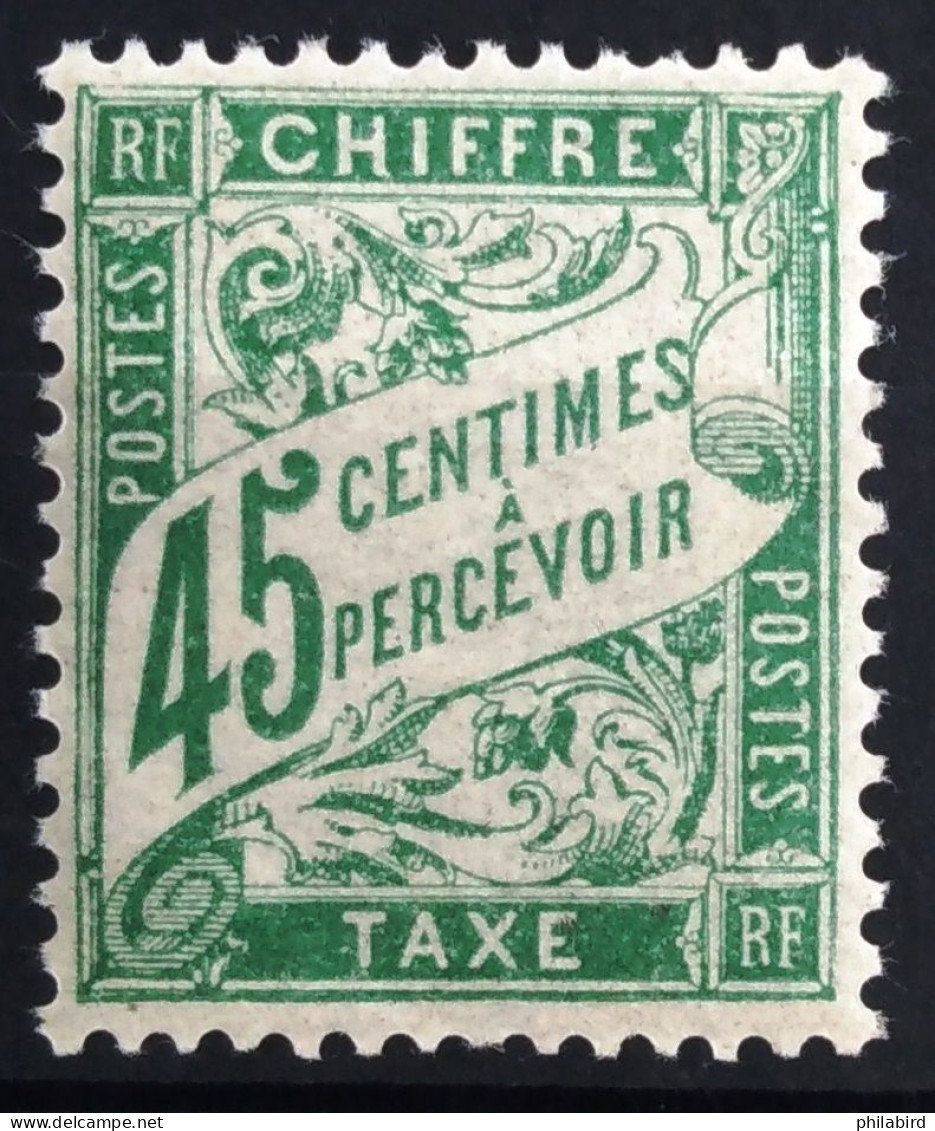 FRANCE                      TAXE 36                      NEUF* - 1859-1959 Nuovi