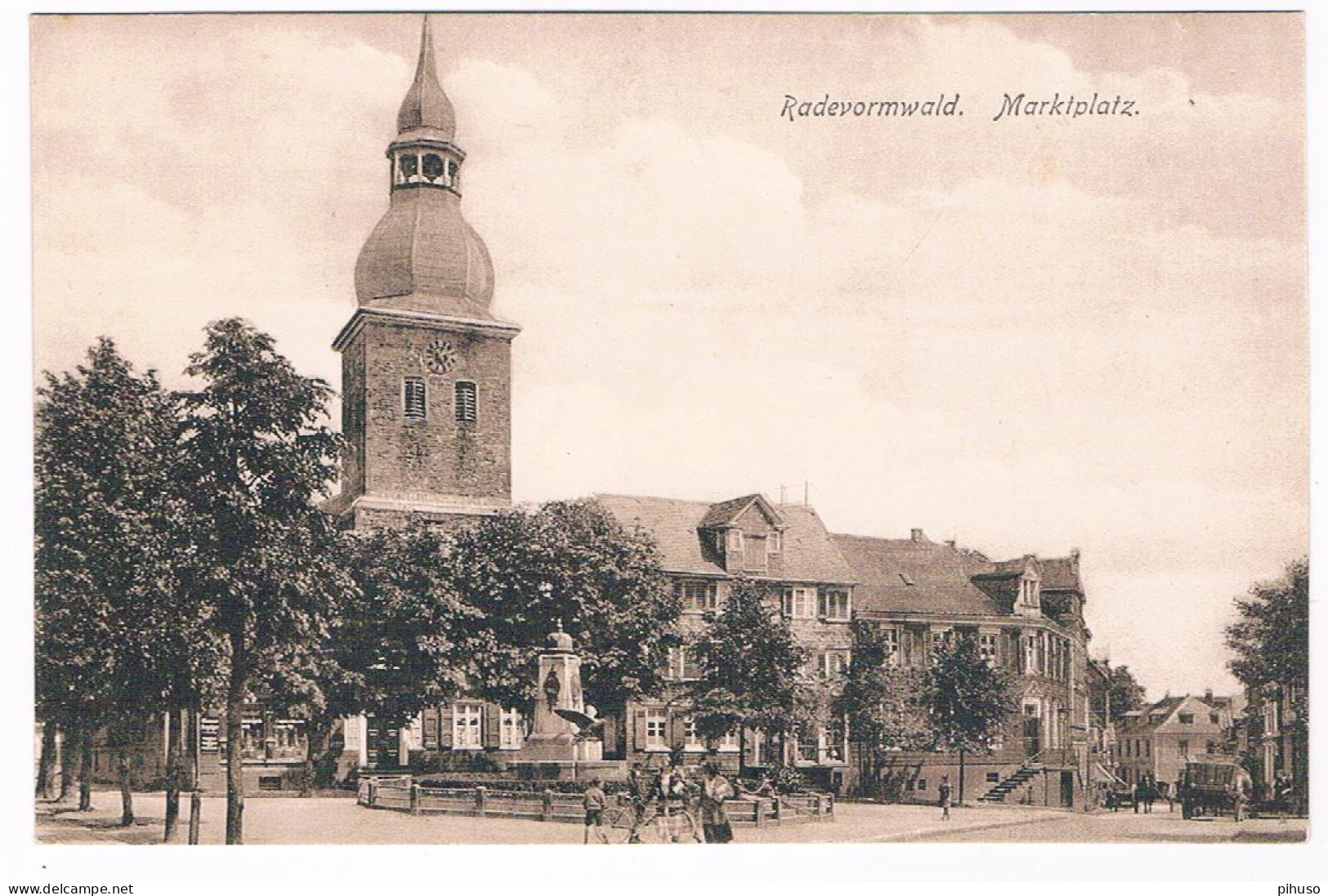 D-14981  RADEVORMWALD : Marktplatz - Radevormwald