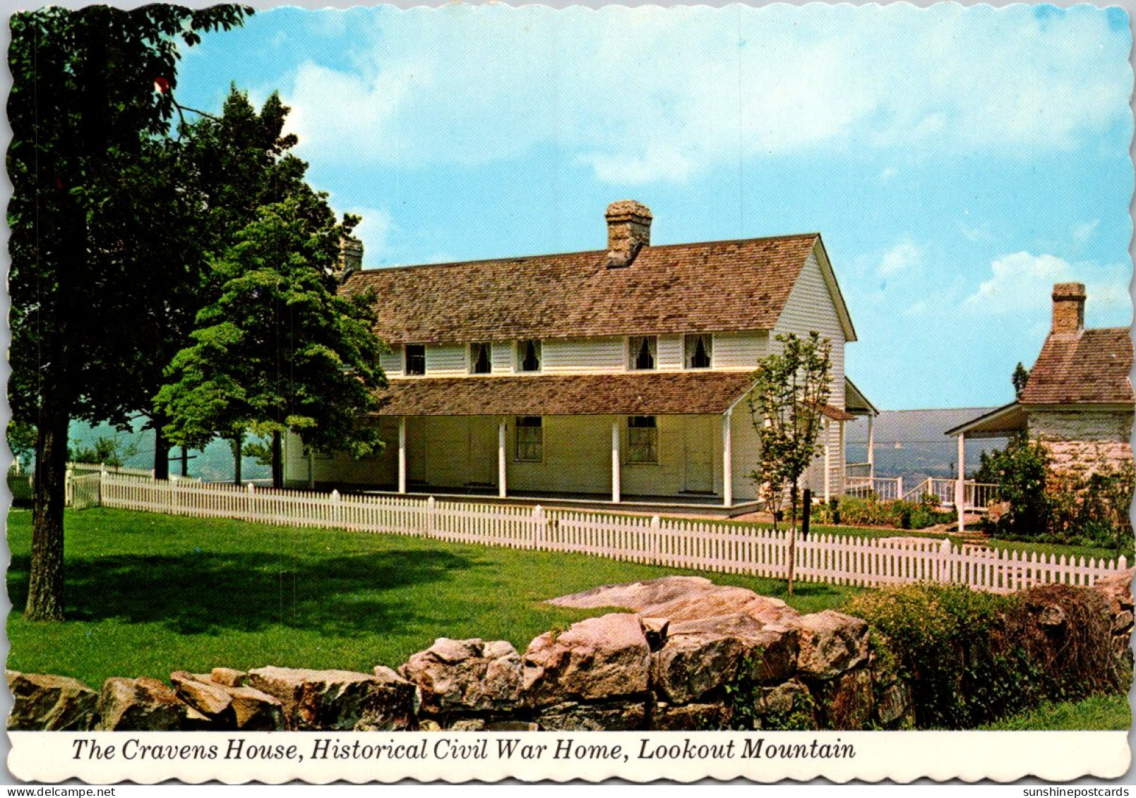 Tennessee Cattanooga Lookout Mountain The Cravens House Historical Civil War Home - Chattanooga