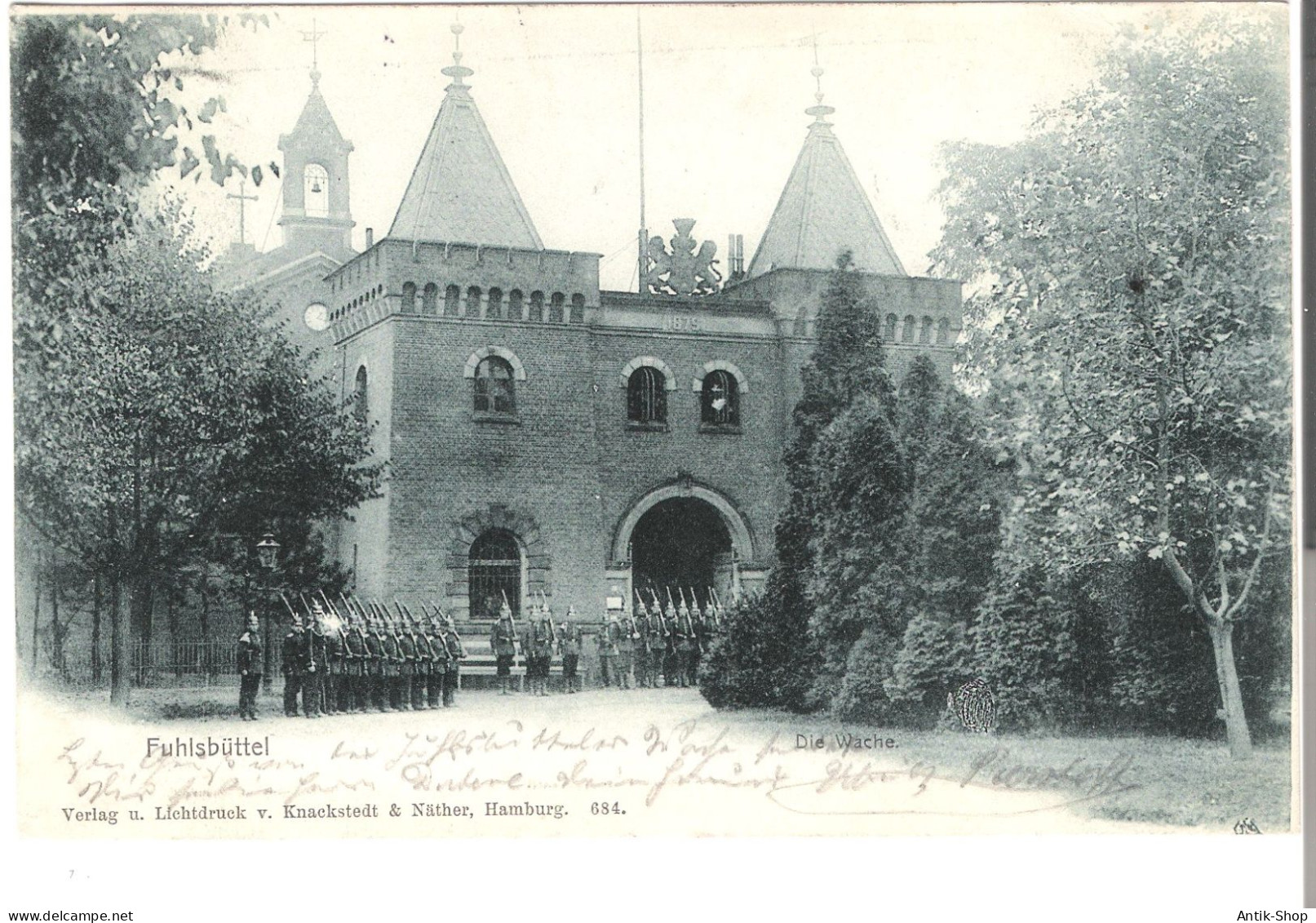 Fuhlsbüttel - Regimentaufmarch  - Von 1902 (59803) - Nord