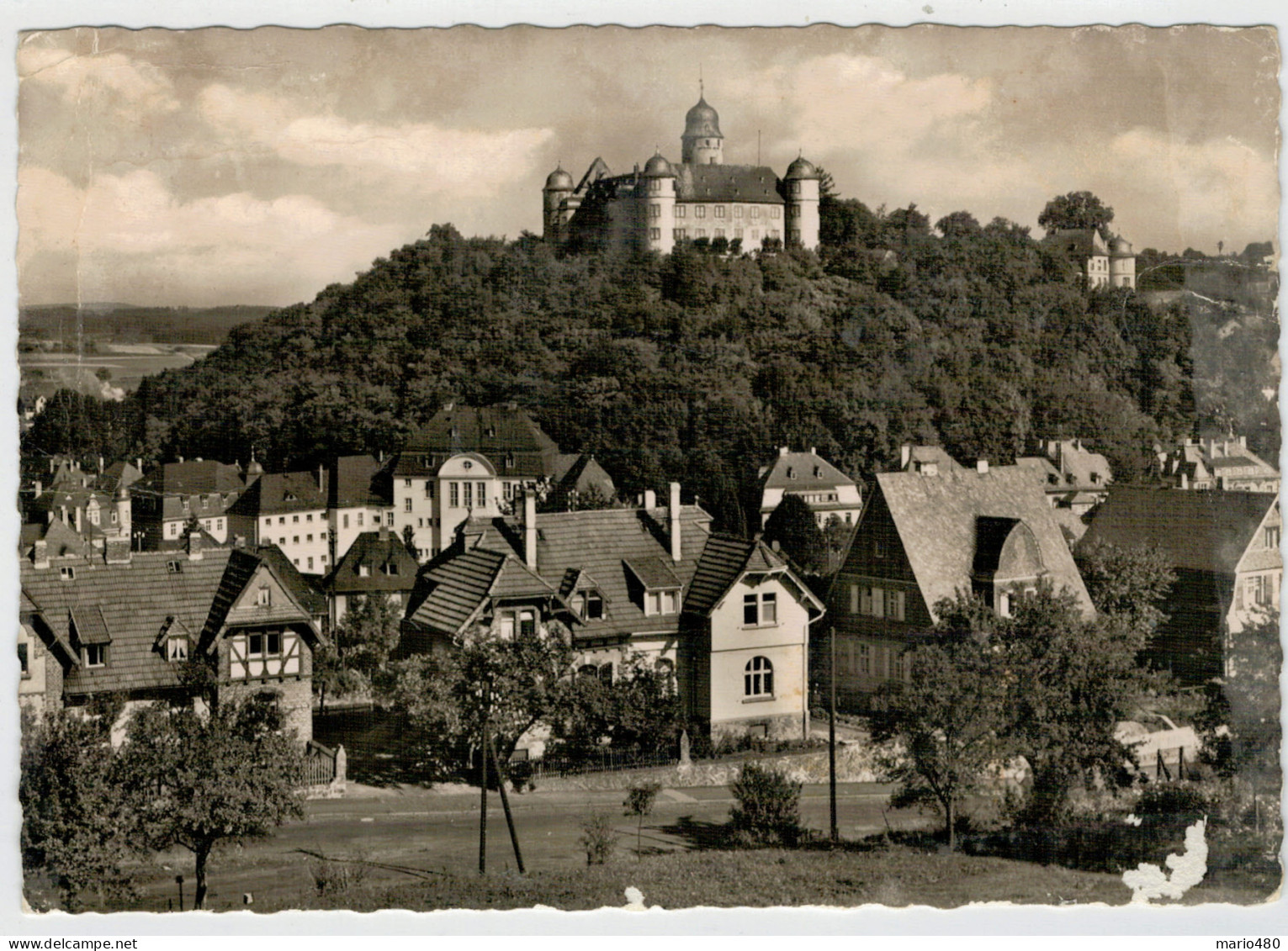 MONTABAUR  IM  WESTERWALD   MIT  SCHLOSS            ( VIAGGIATA) - Montabaur