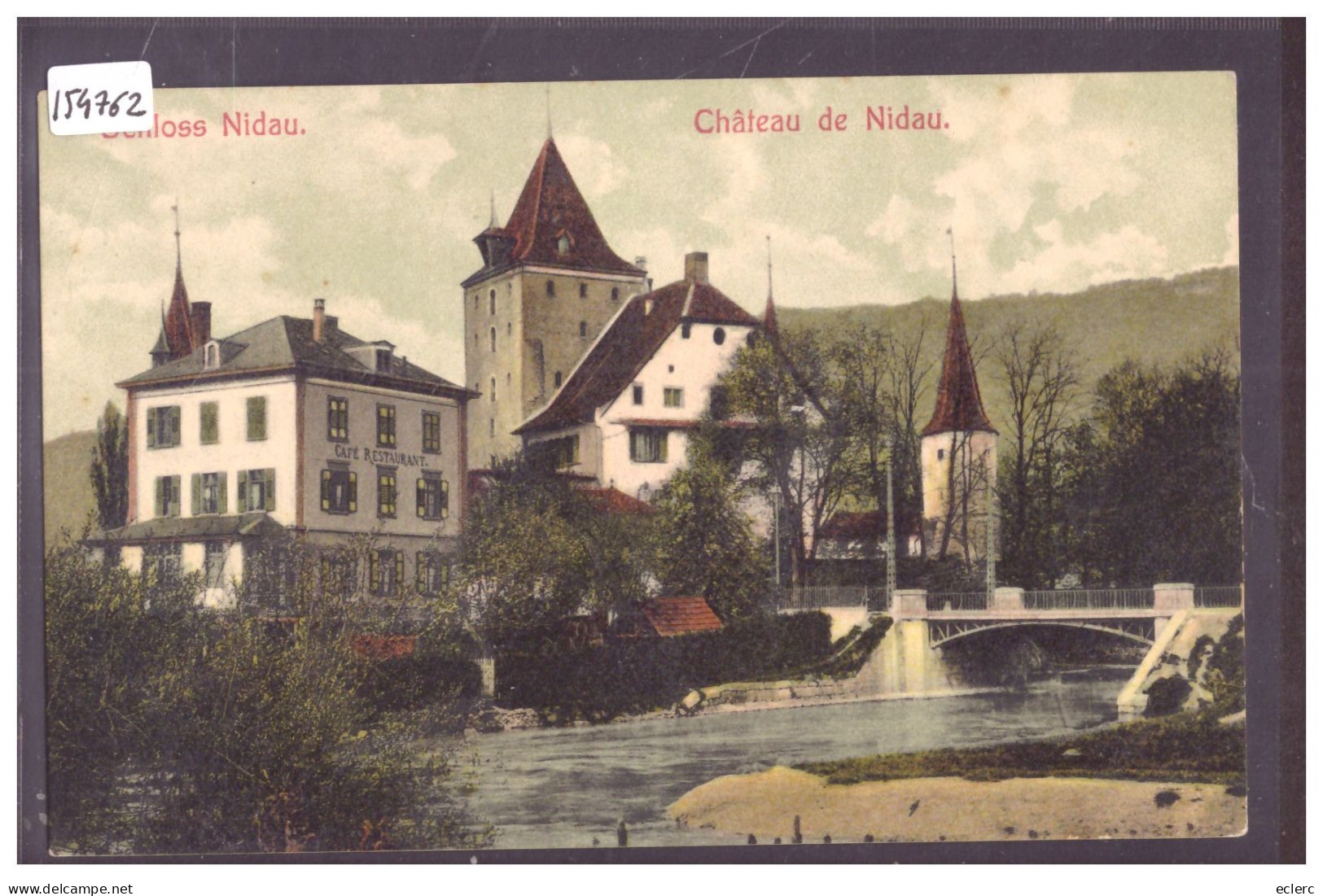 SCHLOSS NIDAU BEI BIEL - TB - Nidau