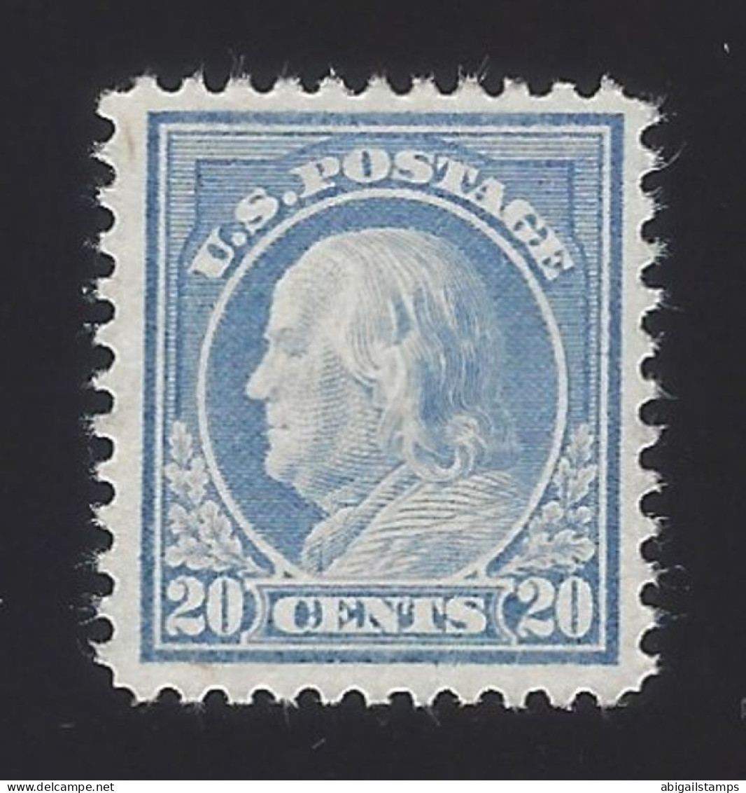 US #515 1917-19 Light Ultramarine Unwmk Perf 11 Mint OG LH VF Scv $42.50 - Unused Stamps