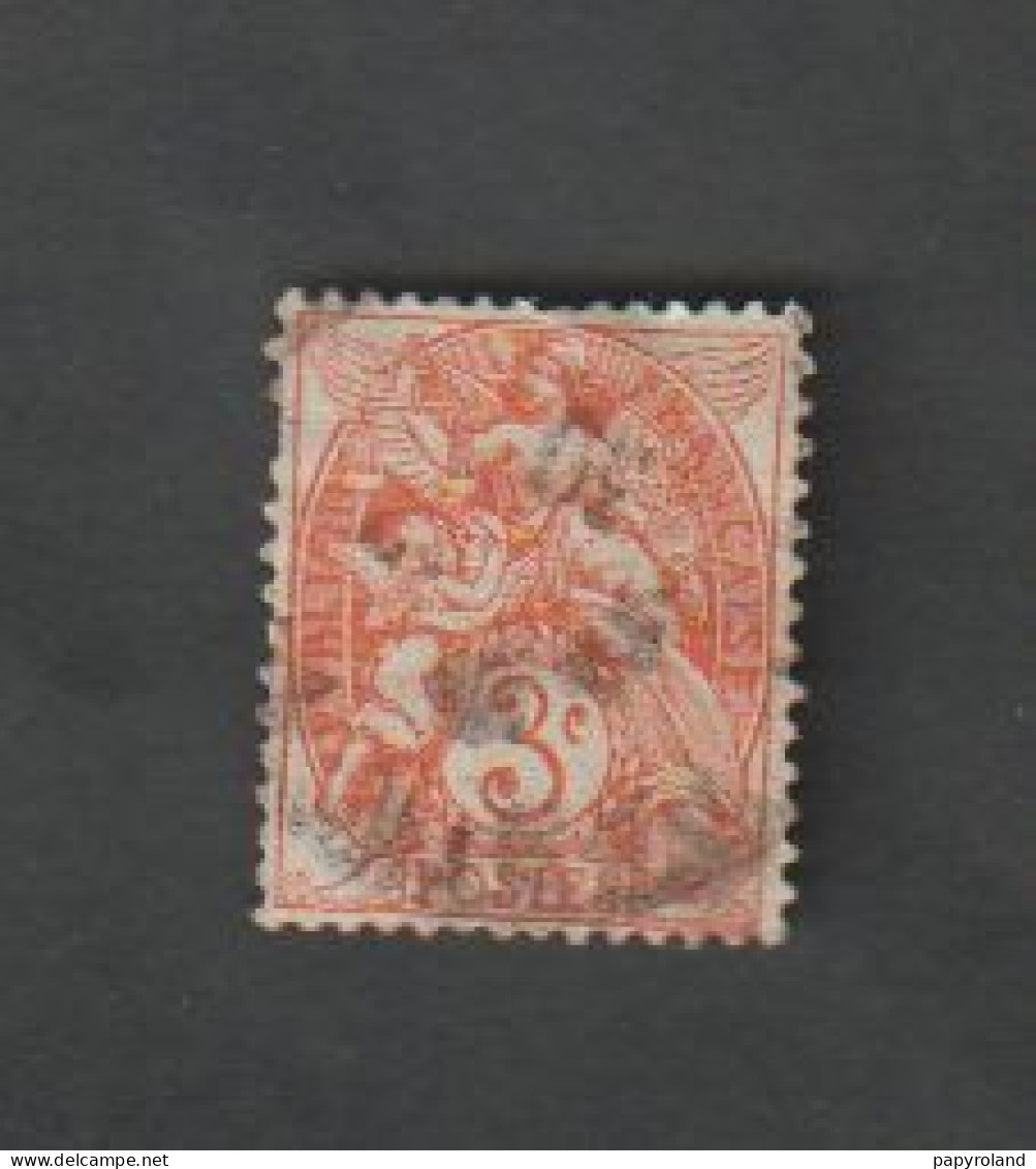 Timbres - N°112 - Type Mouchon 10c. Rose  - 1900 - 01  -  Oblitéré - Autres & Non Classés