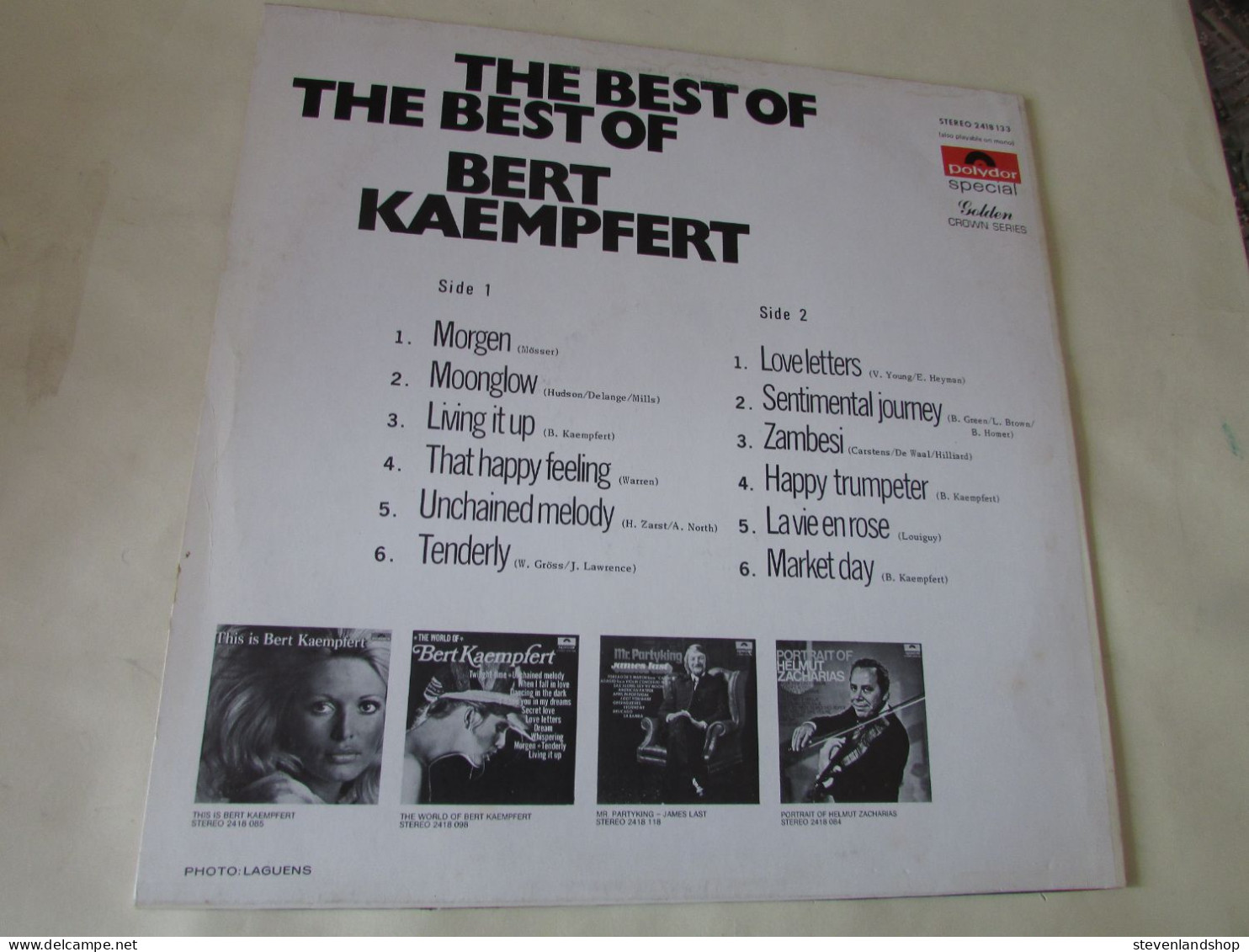 BERT KAEMPFERT, THE BEST OF - Instrumentaal