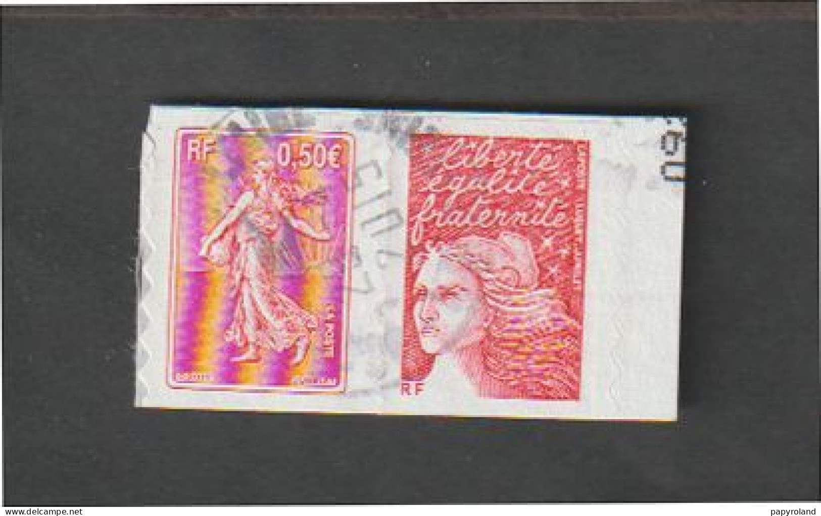 Timbres - N°P3619 - Centenaire De La  Semeuse De Roty - La Paire    - 2003  -  Oblitéré - Autres & Non Classés