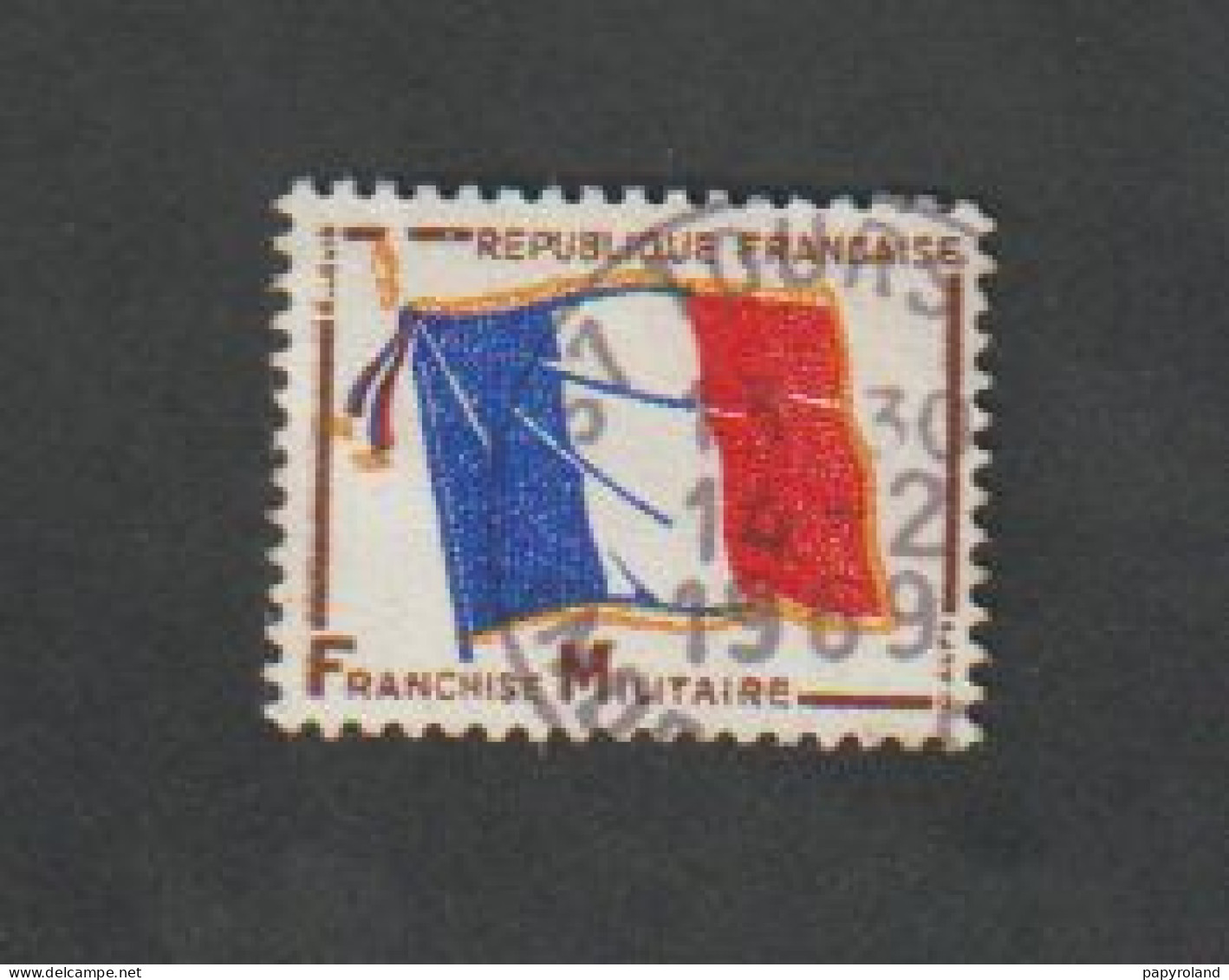 Timbres - N°13 - Franchise Militaire - Drapeau  - 1964  -  Oblitéré - Other & Unclassified