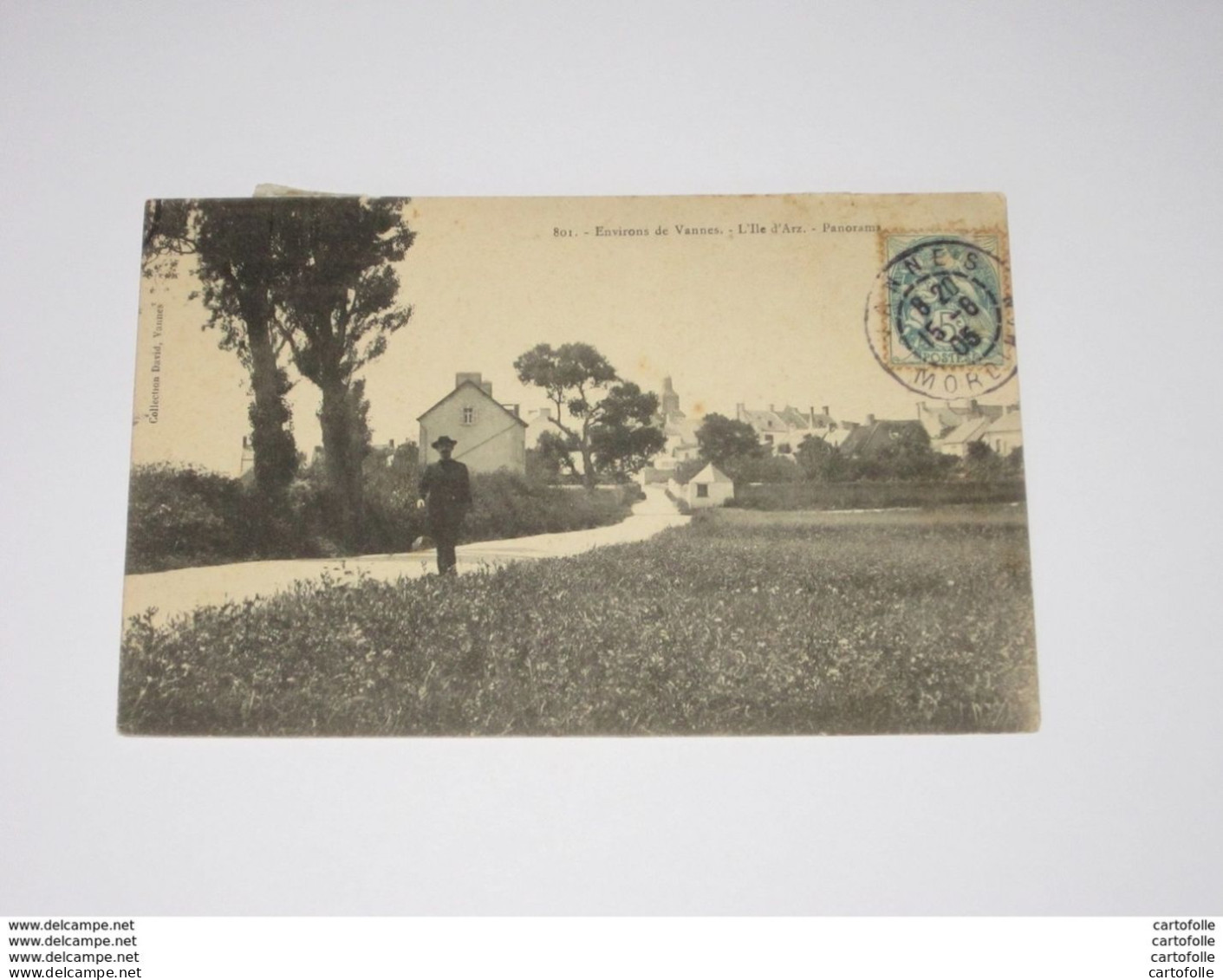 Lot 165 -  Vente Directe  Golfe Du Morbihan  Ile Arz  Panorama 1905 - Ile D'Arz