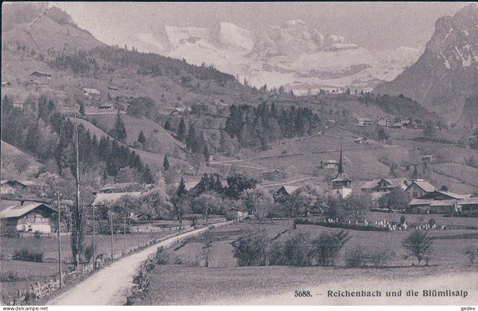 Berner Oberland BE, Reichenbach (5688) - Reichenbach Im Kandertal