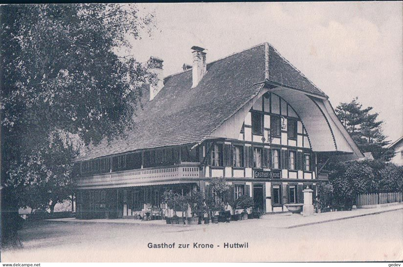 Huttwil BE, Gasthof Zur Krone (2224) - Huttwil