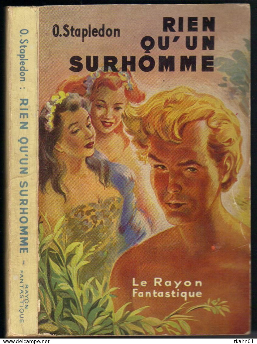 LE RAYON FANTASTIQUE N° 11  " RIEN QU' UN SURHOMME "  DE 1952 - Le Rayon Fantastique
