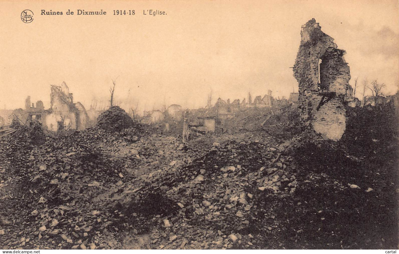 Ruines De Dixmude - 1914-18 - L'Eglise. - Diksmuide