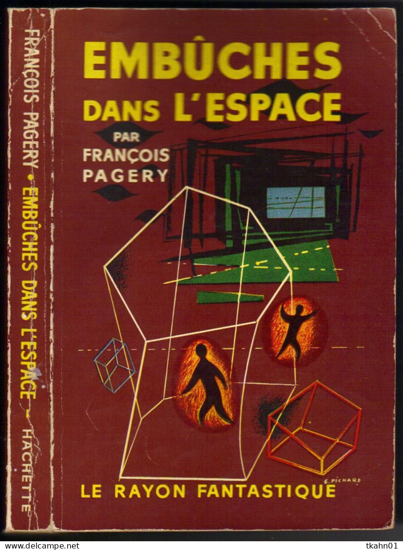 LE RAYON FANTASTIQUE N° 53  " EMBUCHES DANS L'ESPACE "  DE 1958 - Le Rayon Fantastique