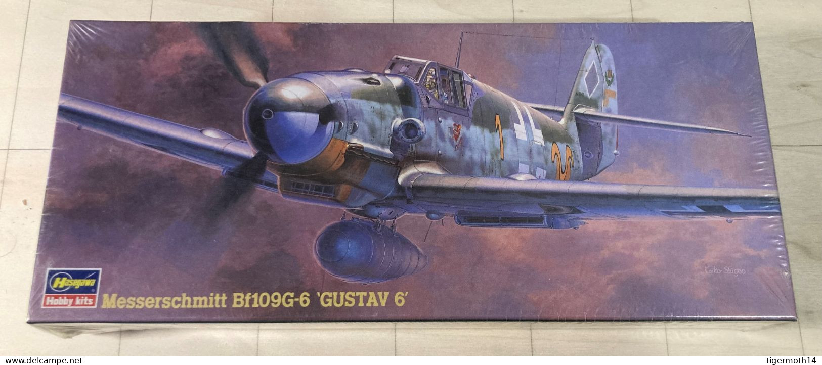 Messerschmitt Bf109G-6 'GUSTAV' - Hasegawa - Vliegtuigen