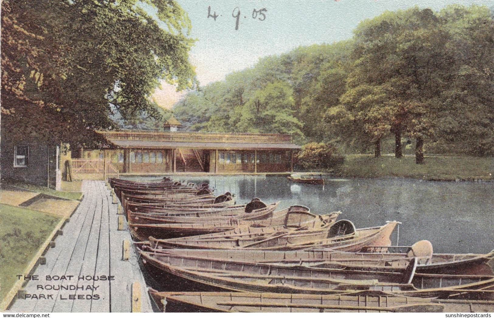 England Leeds Roundhay Park The Boat House - Leeds