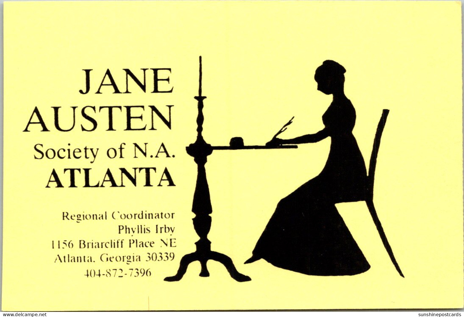 England Writer Jane Austen Society Of North America - Winchester