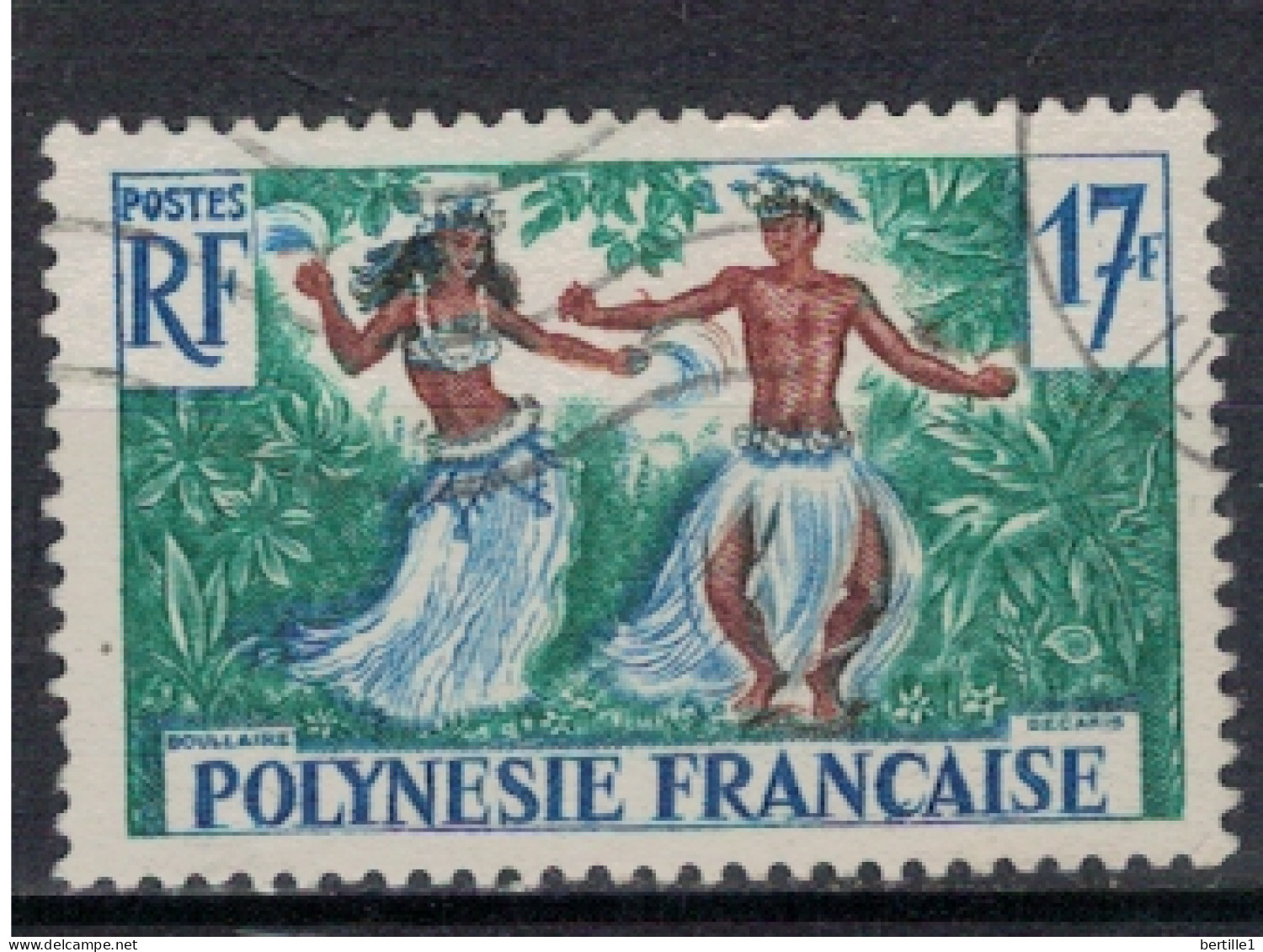 POLYNESIE     N°  YVERT  N° 10     OBLITERE   ( OB 6/29 ) - Used Stamps