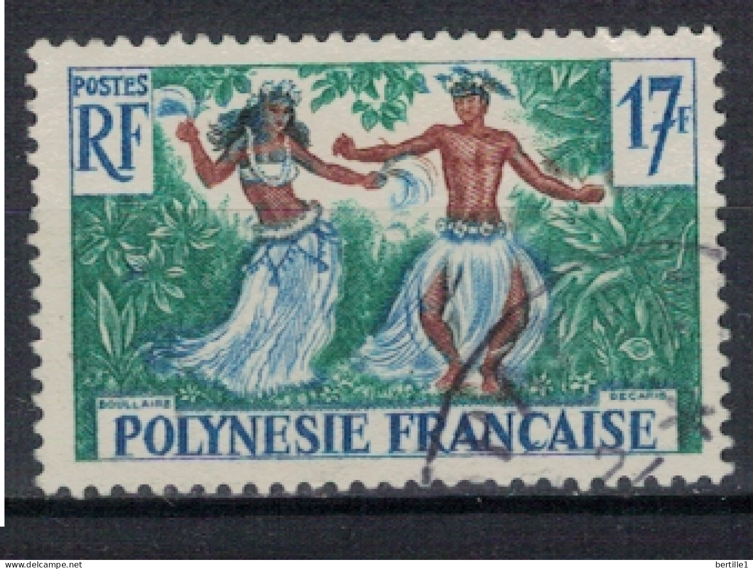 POLYNESIE     N°  YVERT  N° 10  (1)    OBLITERE   ( OB 6/29 ) - Used Stamps