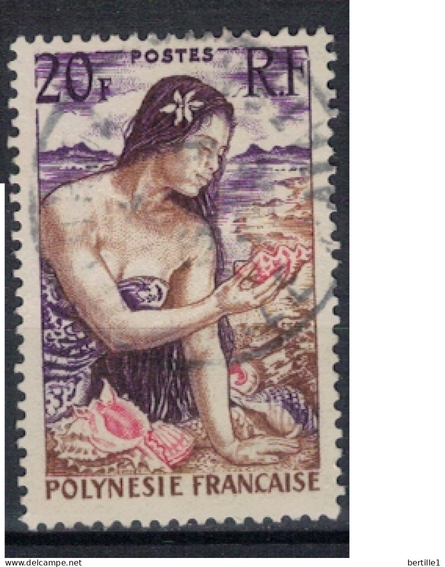 POLYNESIE     N°  YVERT  N° 11     OBLITERE   ( OB 6/30 ) - Used Stamps