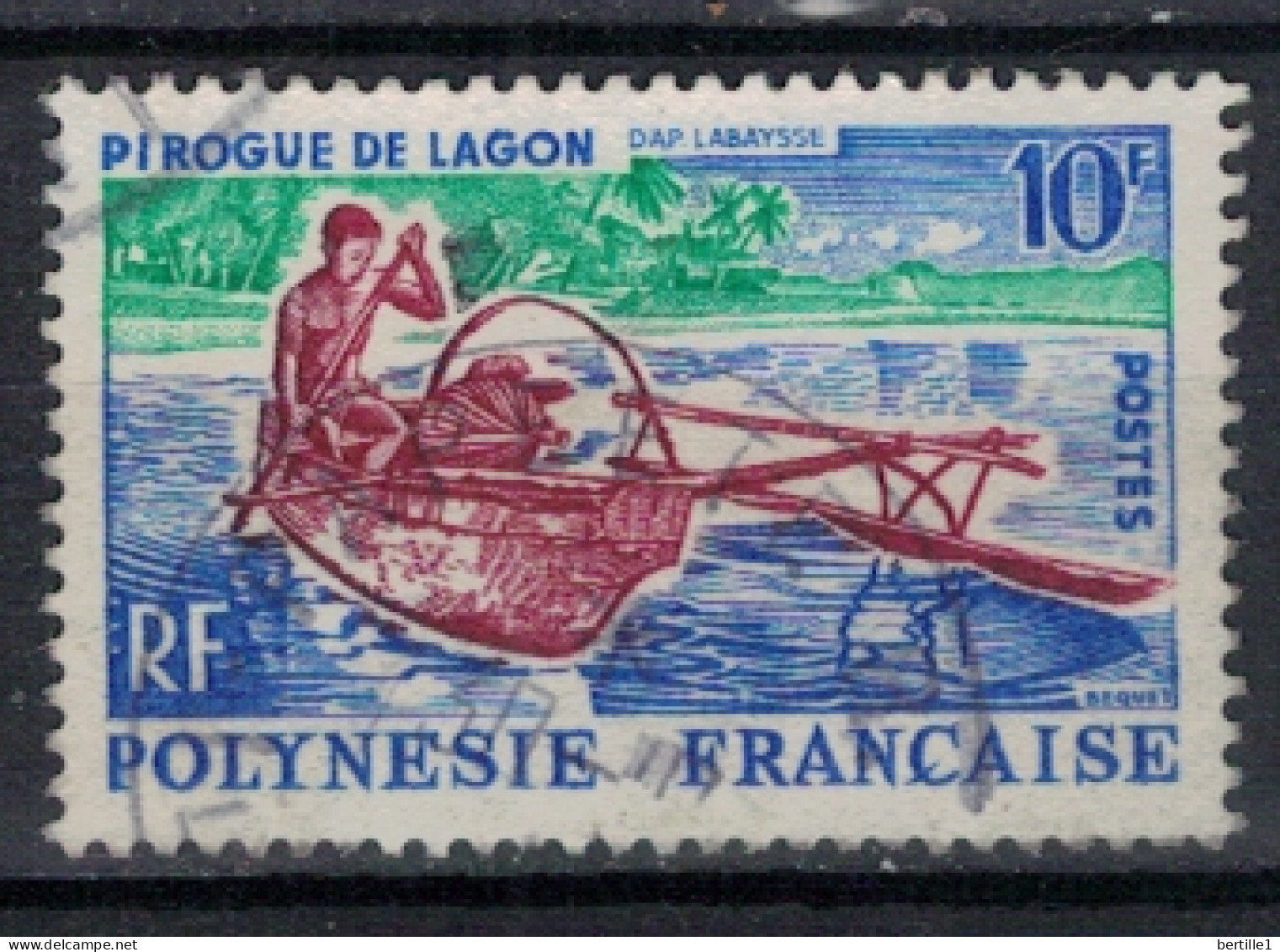 POLYNESIE     N°  YVERT  N° 36     OBLITERE   ( OB 6/33 ) - Used Stamps