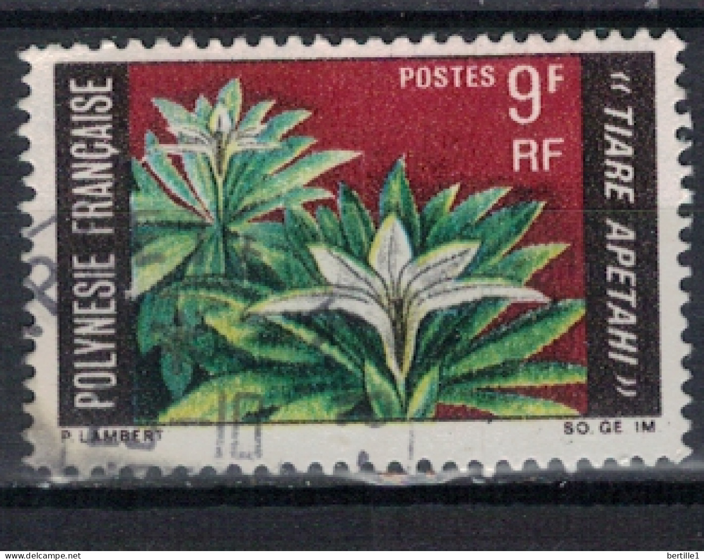 POLYNESIE     N°  YVERT  N° 64     OBLITERE   ( OB 6/33 ) - Used Stamps