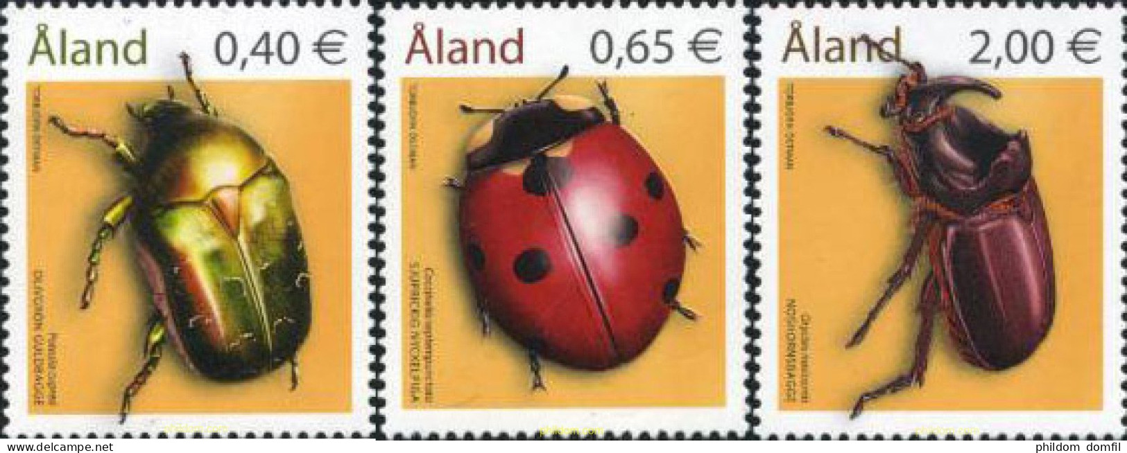 188375 MNH ALAND 2006 COLEOPTEROS - Spiders