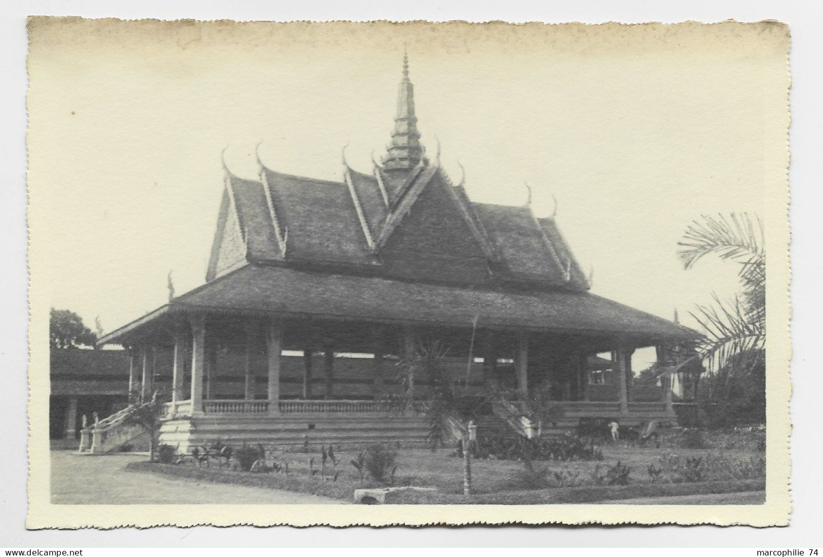 CAMBODGE CARTE PHOTO PNOM PENH THEATRE ROYAL - Cambodge