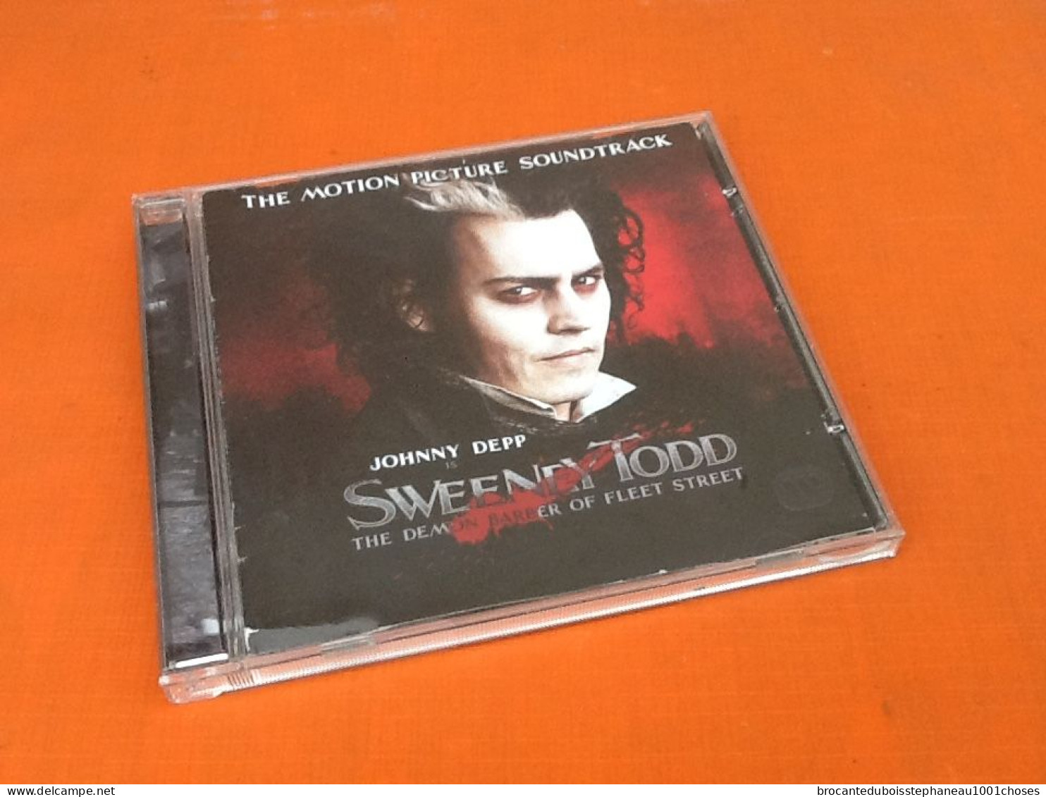 Album CD Johnny Depp Sweeney Todd The Demon Barber Of Fleet Street (2007) - Musicals